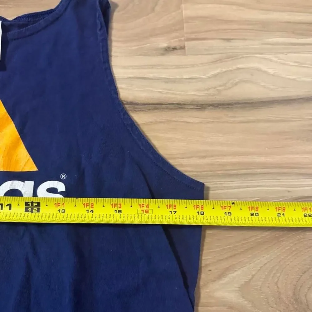 Vintage 90s Adidas Tank top basketball Style beach summer graphic